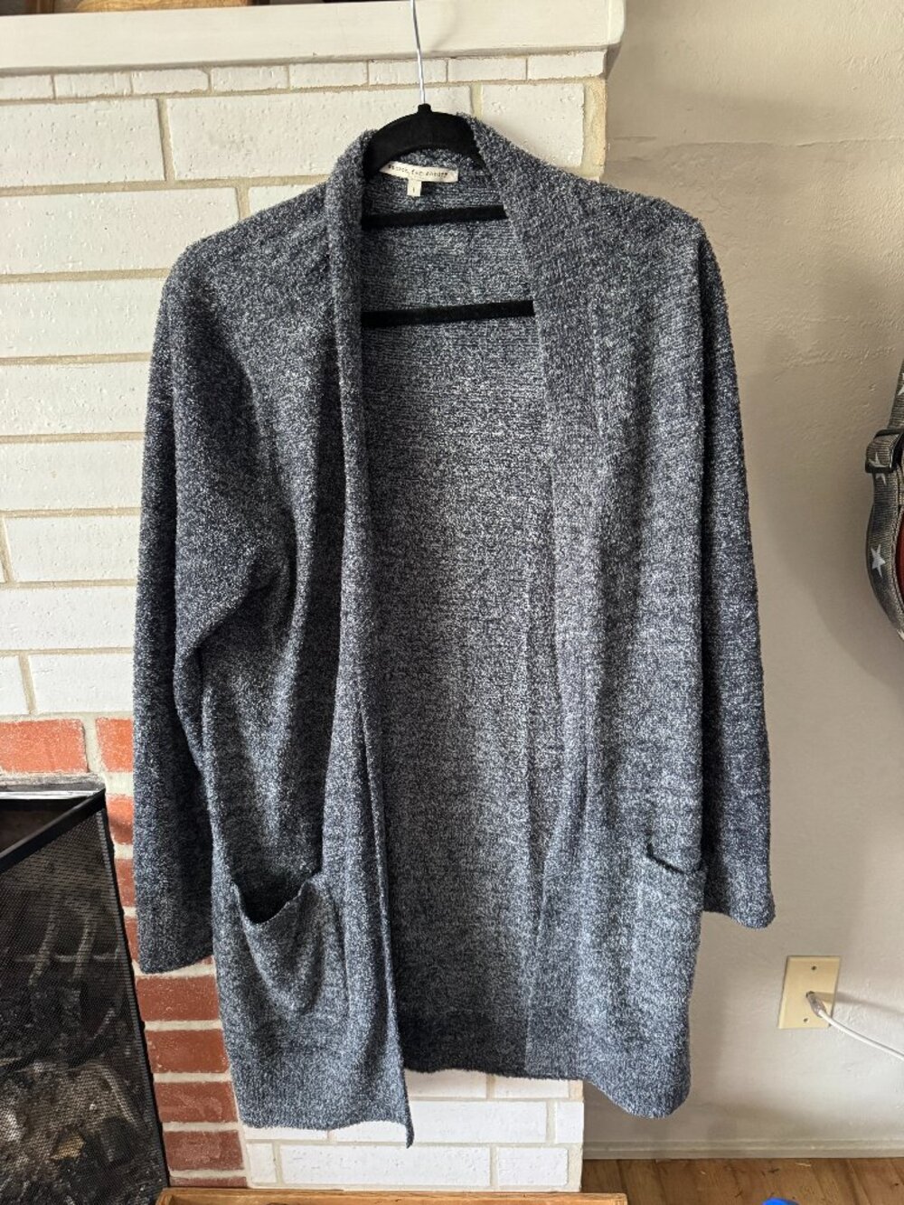 Search for Sanity Super Soft Gray Cardigan - Large